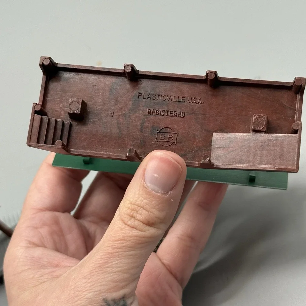 Plasticville vintage railroad